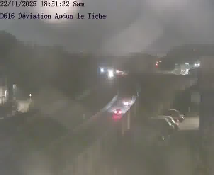 Webcams sur la D616, sur le contournement d'Audun-le-Tiche menant à Belval (Luxembourg)