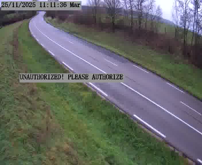 Webcam installée le long de D955 (France) à Amelécourt, pointée vers Metz, utile pour suivre précisément les conditions de trafic.