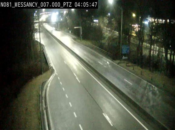 Webcam sur la N81 (E411) à hauteur du Cora Messancy. Vue orientée vers Arlon