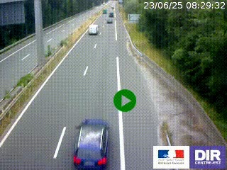 Webcam sur la nationale N90 à Gilly-sur-Isère, en direction et à proximité d'Albertville