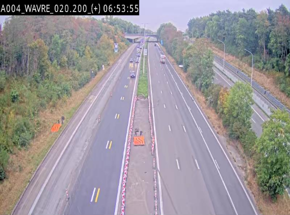 Webcam @ Wavre-sud KP 19.6, A4/E411