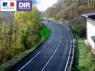 Caméra trafic sur la N90 à Bourg-Saint-Maurice, en provenance d'Aoste et en direction d'Albertville