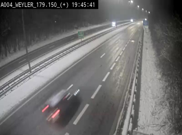 Webcam juste après la sortie 31 Arlon qui permet de rejoindre l'E411 depuis la N82