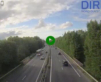Webcam sur le périphérique de Caen (N814) à l'est de la ville, à Mondeville hauteur de la sortie 2, Presqu'île-Rives de l'Orne, au bout de l'autoroute A13