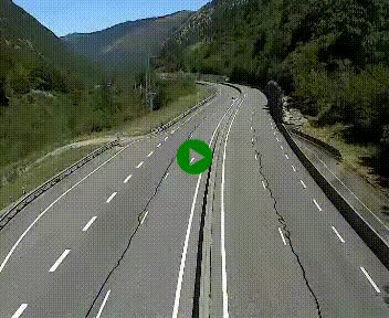 Webcam L'Hospitalet-près-l'Andorre sur N20, en direction d'Andorre