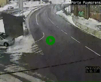 Webcam Col du Puymorens sur N320, en direction de Pas de la Casa (Andorre)