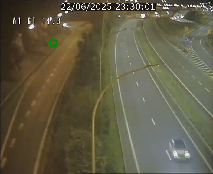 Traffic live webcam Luxembourg Senningerberg - A1 direction Allemagne - BK 11.3