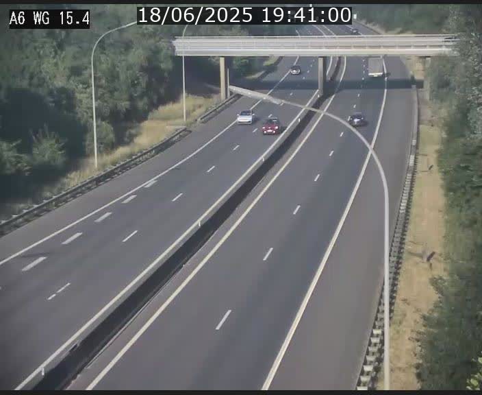 Traffic live webcam Luxembourg Capellen - A6 - BK 15.4 - direction Luxembourg/France/Allemagne