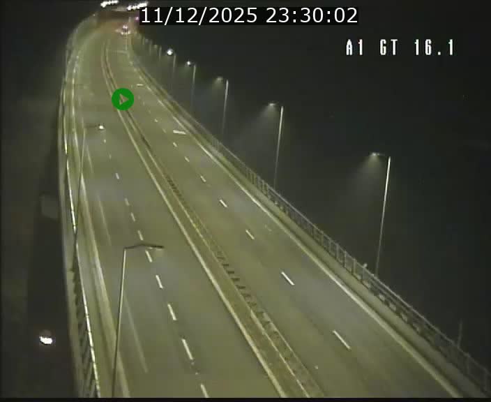 Traffic live webcam Luxembourg Niederanven - A1 direction Allemagne - BK 16.1