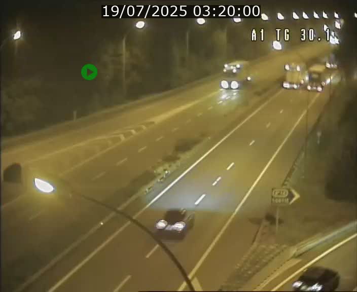 Traffic live webcam Luxembourg Grevenmacher - A1 direction Luxembourg - BK 30.1
