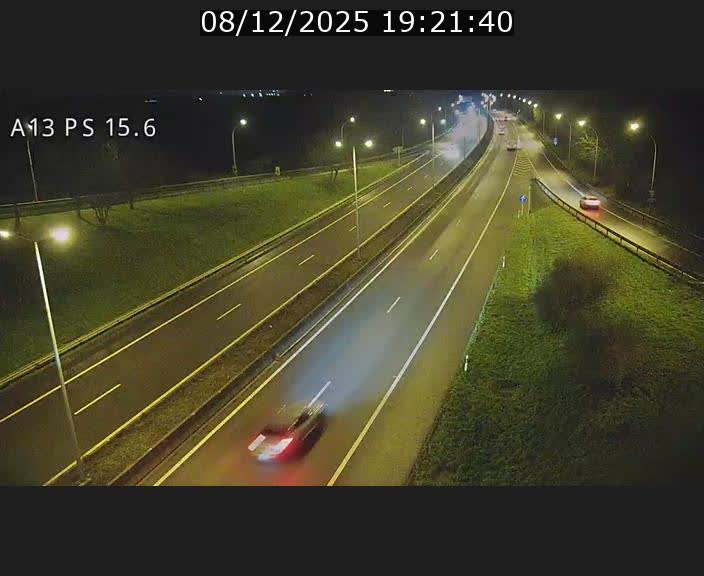 Traffic live webcam Luxembourg Kayl - A13 direction Dudelange - BK 15.6