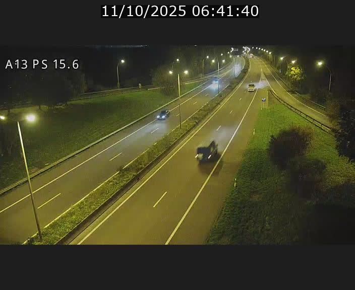 Traffic live webcam Luxembourg Kayl - A13 direction Dudelange - BK 15.6