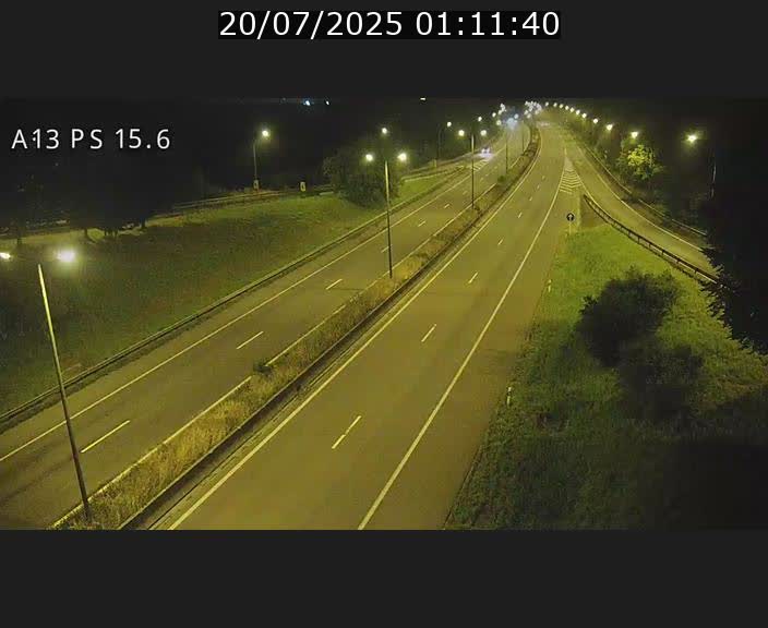 Traffic live webcam Luxembourg Kayl - A13 direction Dudelange - BK 15.6