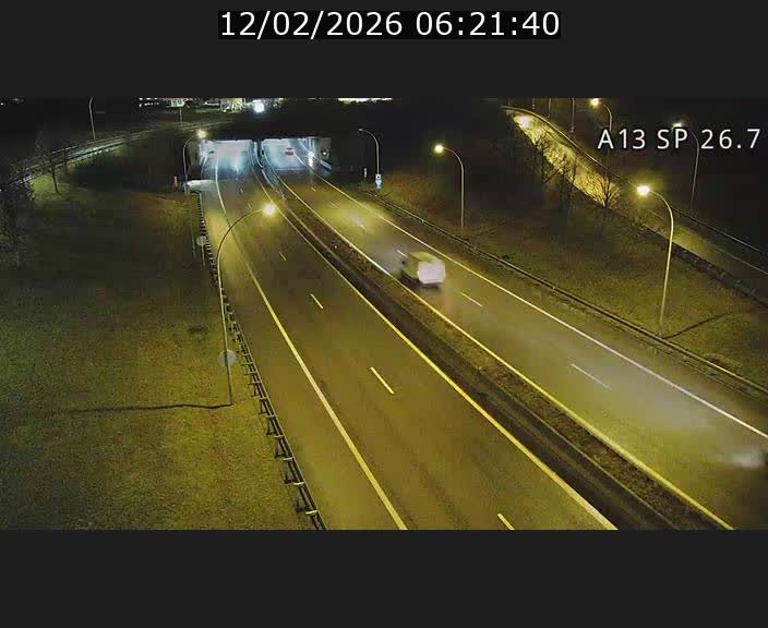 Traffic live webcam Luxembourg Frisange - A13 direction Luxembourg-ville - BK 26.7