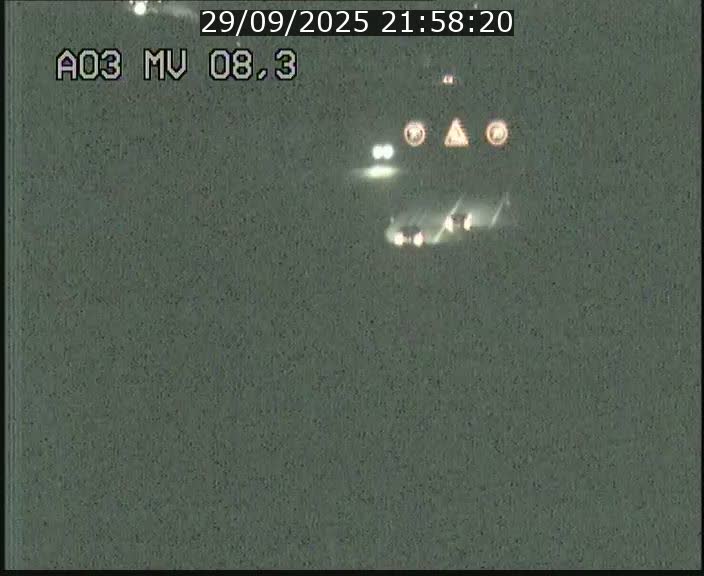 Webcam Autoroute après la Croix de Bettembourg en direction de Luxembourg sur l'A3
