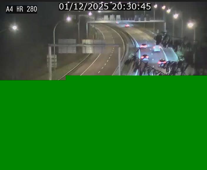 Webcam traffic A4 Luxembourg - BK 0.2 - P+R Bouillon (direction Luxembourg)