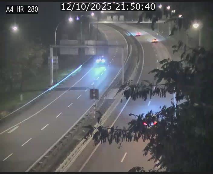 Webcam traffic A4 Luxembourg - BK 0.2 - P+R Bouillon (direction Luxembourg)