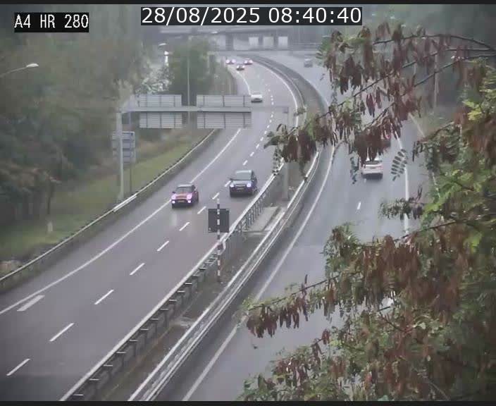 Webcam traffic A4 Luxembourg - BK 0.2 - P+R Bouillon (direction Luxembourg)
