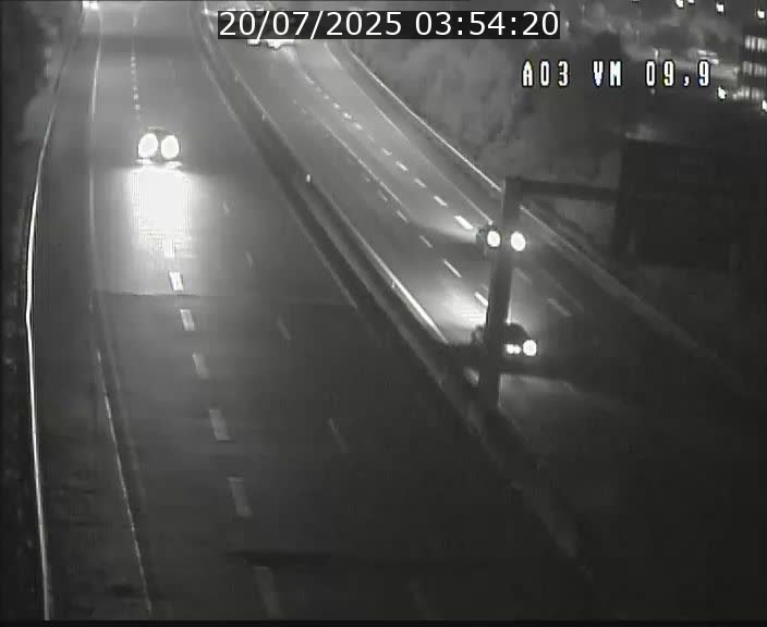Webcam Autoroute à la Croix de Bettembourg - A3 - BK 9.9 - direction France