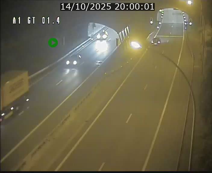 Traffic live webcam Luxembourg Hesperange - A1 direction Kirchberg - BK 1.4