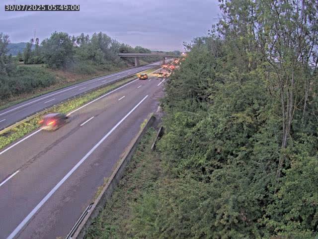 Caméra autoroute France - A31, Kanfen direction Luxembourg