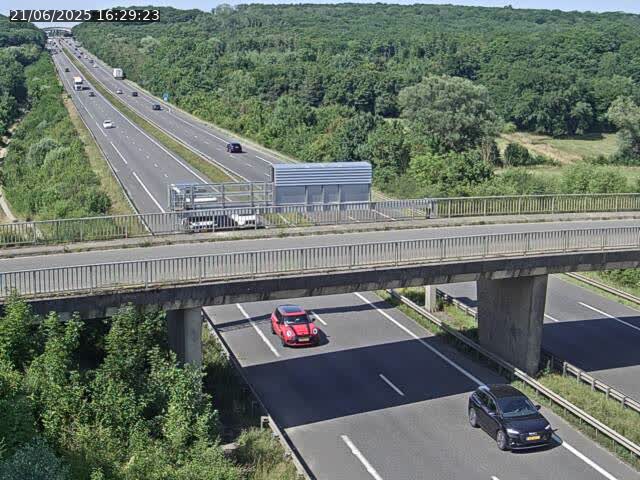 Caméra autoroute France - A31, Zoufftgen direction Luxembourg-ville, à la frontière entre la France et le Luxembourg