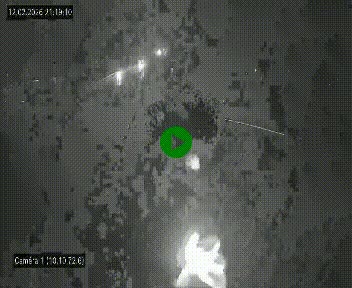 Vue en direct de l'autoroute A10 grâce à un drône situé au-dessus du péage de Virsac