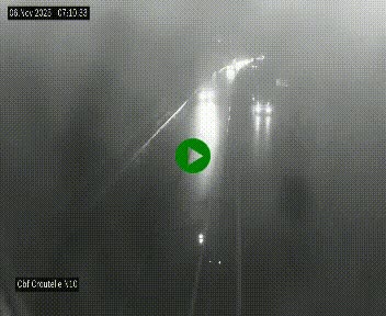 Webcam routière au début de la N10, au sud de Poitiers, proche de la jonction avec l'A10