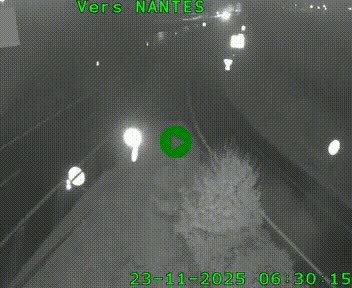 Webcam N147 au nord de Poitiers et à la jonction avec la A10