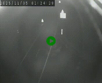 Caméra autoroute A75 à hauteur du col de la Fageole en direction de Clermont-Ferrand