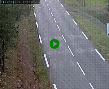 Caméra routière France - N102, au niveau du col de Montmirat à Saint-Etienne-du-Valdonnez à 1039 mètres d'altitude