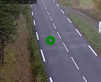 Caméra routière France - N102, au niveau du col de Montmirat à Saint-Etienne-du-Valdonnez à 1039 mètres d'altitude