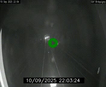 Webcam sur le périphérique de Rennes (N136) à hauteur du quartier Bréquigny, au sud de la ville