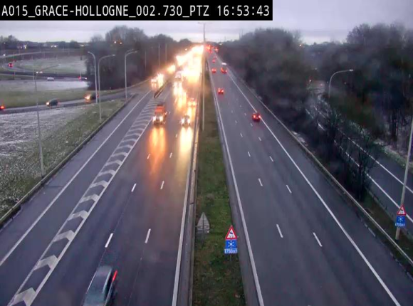 Caméra trafic Belgique - Grâce-Hollogne - E42, jonction avec A604, direction Loncin/Aéroport de Liège -  BK 3.2
