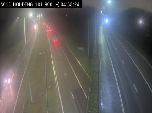 Webcam autoroute Belgique - Houdeng-Goegnies - Jonction E19/E42 direction Tournai/Mons - BK 101.85