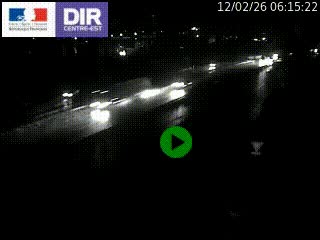 Webcam sur la Nationale 201 à hauteur de la sortie Chambéry-Nord, avant à la jonction entre l'A41 et l'A43, en direction de Lyon