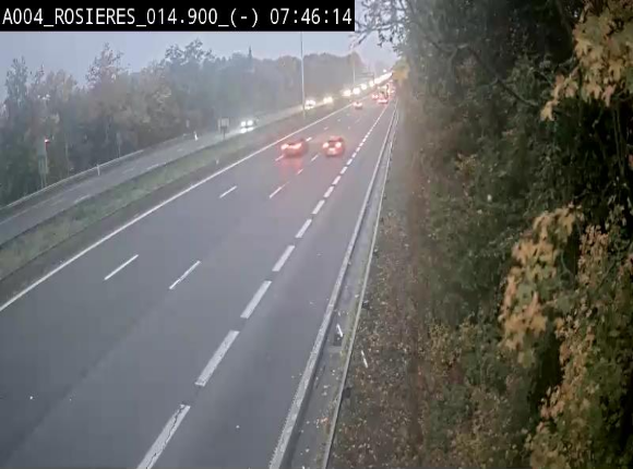 Webcam traffic E411(A4) - BK 14.4 - Rosières