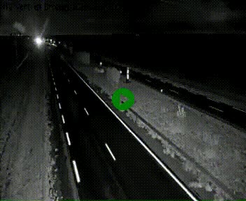 Webcam à hauteur de Vert-en-Drouais sur la N12, en périphérie de Dreux. Vue orientée vers Alençon