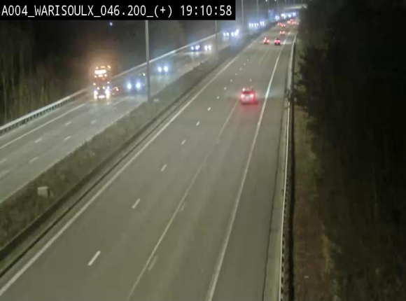 Webcam autoroute Belgique - Warissoulx - E411 - BK 46.2