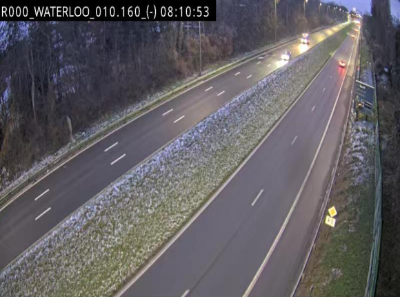 Webcam autoroute Belgique - Waterloo - R0 (ring de Bruxelles) - BK 12.3