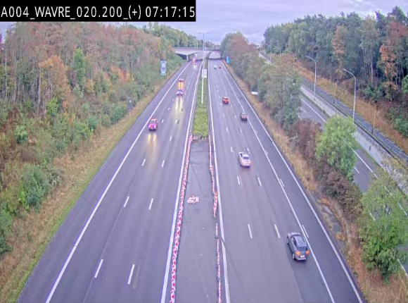 Webcam @ Wavre-sud KP 19.6, A4/E411