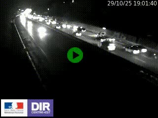 Webcam routière à Saint-Etienne-Terrenoire sur la RN88 avant la jonction entre l'A72 et le Boulevard Périphérique de Saint-Etienne
