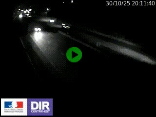 Webcam routière à Saint-Etienne-Terrenoire sur la RN88 avant la jonction entre l'A72 et le Boulevard Périphérique de Saint-Etienne