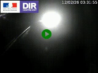 Caméra sur la Nationale 90 (N90) à La Léchère, en direction et à proximité d'Albertville