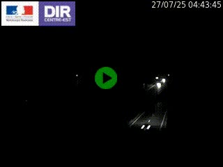 Caméra trafic à Meylan sur la Rocade-Sud de Grenoble en direction d'Aix-en-Provence