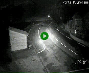 Webcam Col du Puymorens sur N320, en direction de Pas de la Casa (Andorre)