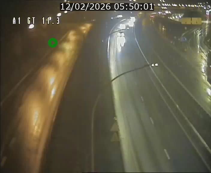 Traffic live webcam Luxembourg Senningerberg - A1 direction Allemagne - BK 11.3