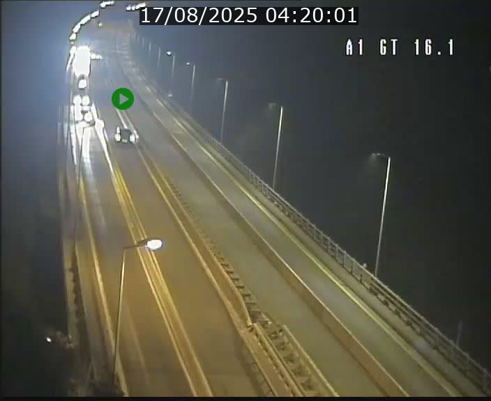 Traffic live webcam Luxembourg Niederanven - A1 direction Allemagne - BK 16.1