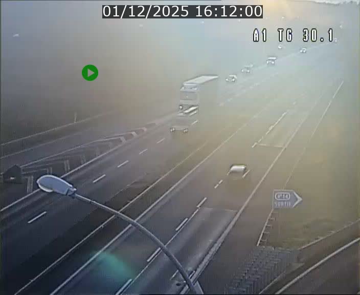 Traffic live webcam Luxembourg Grevenmacher - A1 direction Luxembourg - BK 30.1
