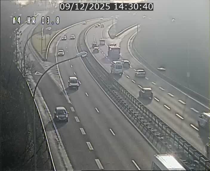 Webcam traffic A4 Luxembourg - BK 3.8 - Leudelange (direction Esch sur Alzette)
